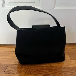 Authentic Coach Black Pouch Purse Mercer 7417
